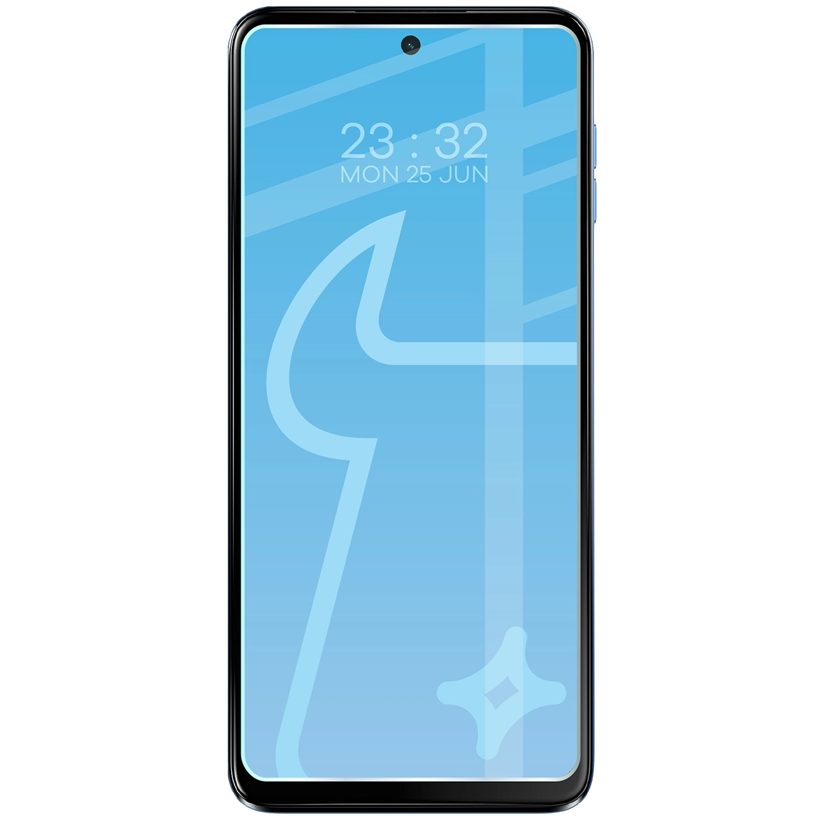 Telefon z nałożonym szkłem Bizon Glass Clear do Moto G14 / G54 / G54 Power / G55